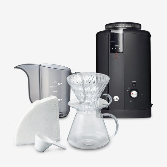 Hario Wilfa x Hario Simply Brewing Kit Bundle (Black)