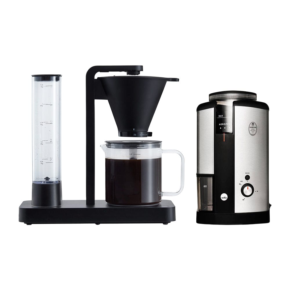 Wilfa Wilfa Svart Performance Coffee Maker + FREE Wilfa Svart Coffee Grinder (Silver)