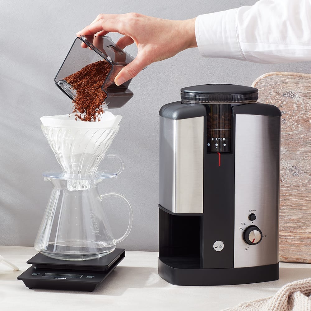 Wilfa Wilfa Svart Performance Coffee Maker + FREE Wilfa Svart Coffee Grinder (Silver)